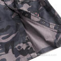 Herenjack met lange mouwen en camouflageprint